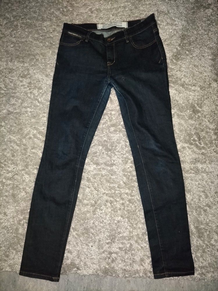 Superdry mageet slimfit farkut stretchiä 30W-32L