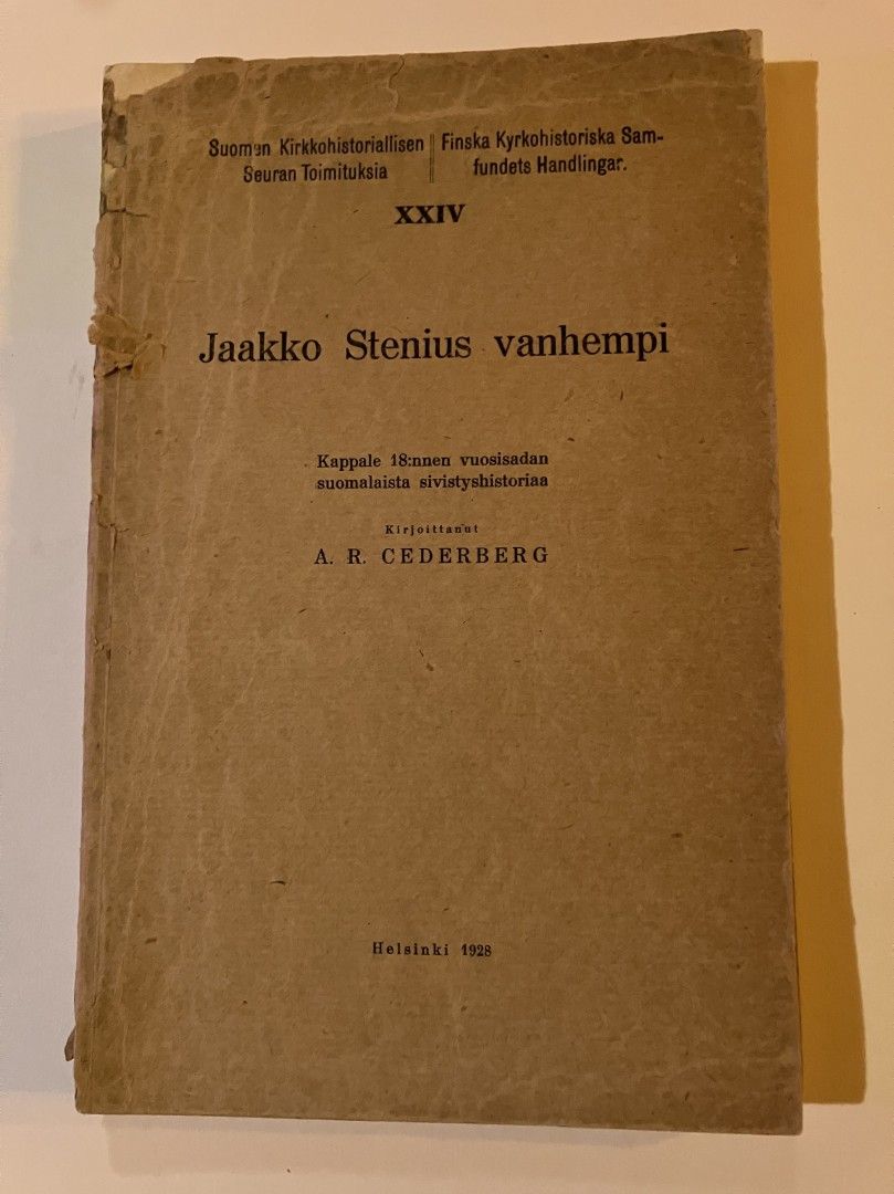 Jaakko Stenius vanhempi - Kappale 18:nnen vuosisadan suomalaista sivistyshistori