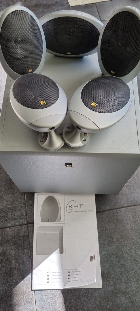 KEF KHT 1005 kaiutinsarja 5.1