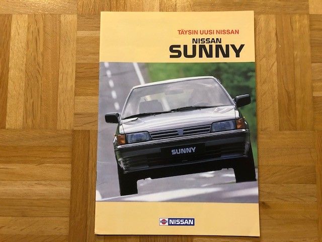 Esite Nissan Sunny B12 vuodelta 1987 - Sunny Coupe