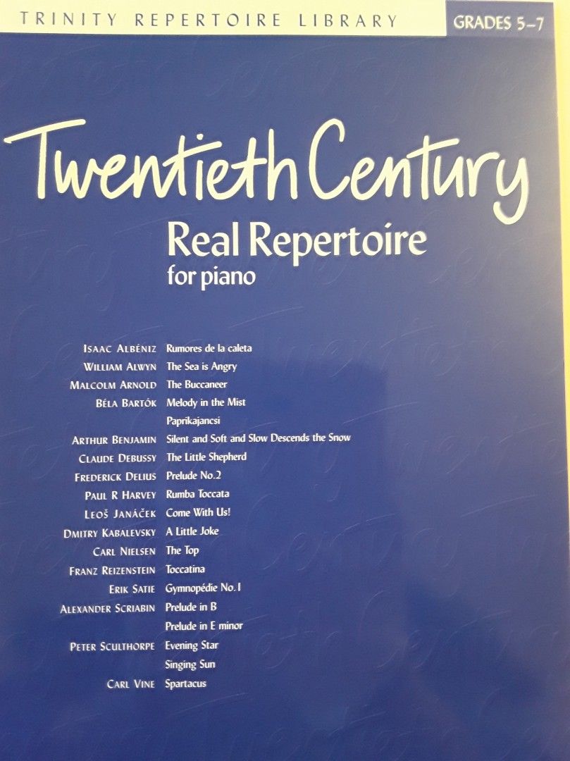 Nuotti: Trinity: Real Repertoire, piano