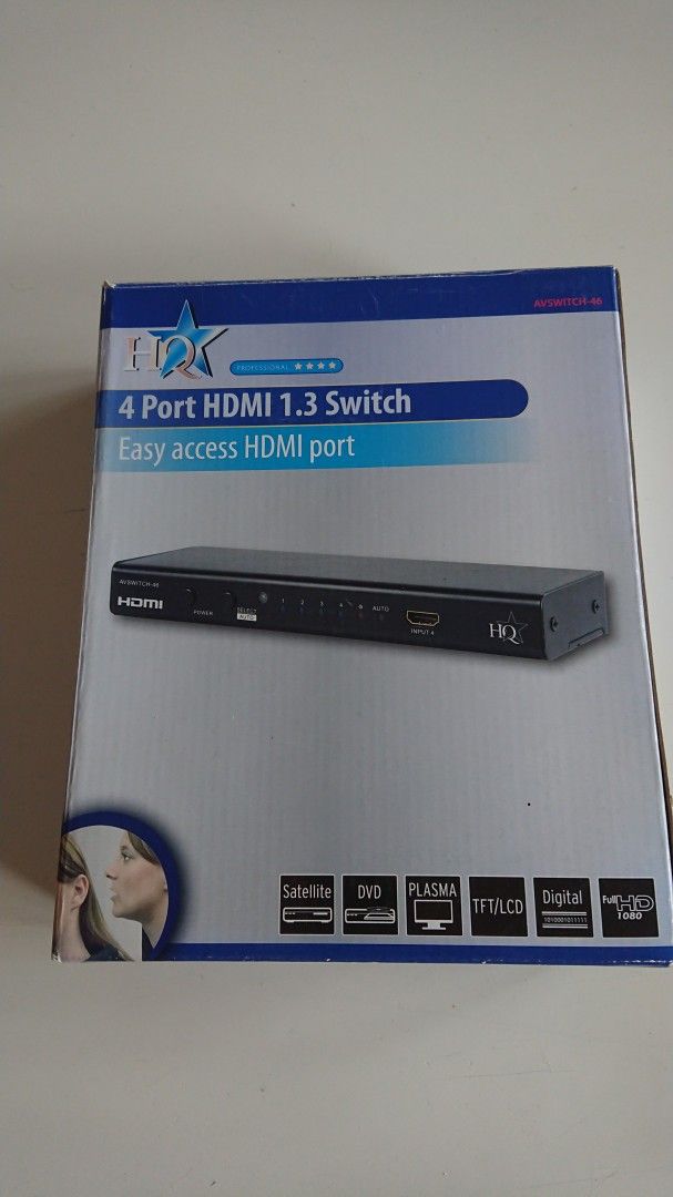 HQ AVSWITCH 46 HDMI valitsin