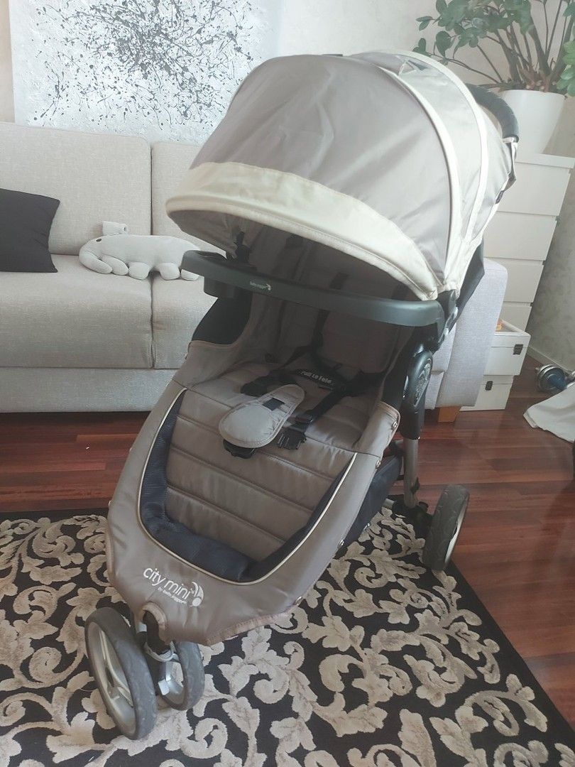 Baby jogger city mini rattaat, tarjotin yms