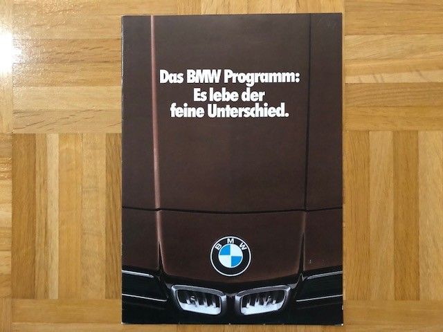 Esite BMW mallisto 1979 E12 - E21 - E23 - E24 - M1