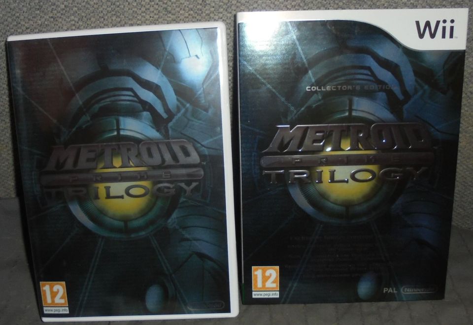 WII peli Metroid Prime Trilogy collectors edition