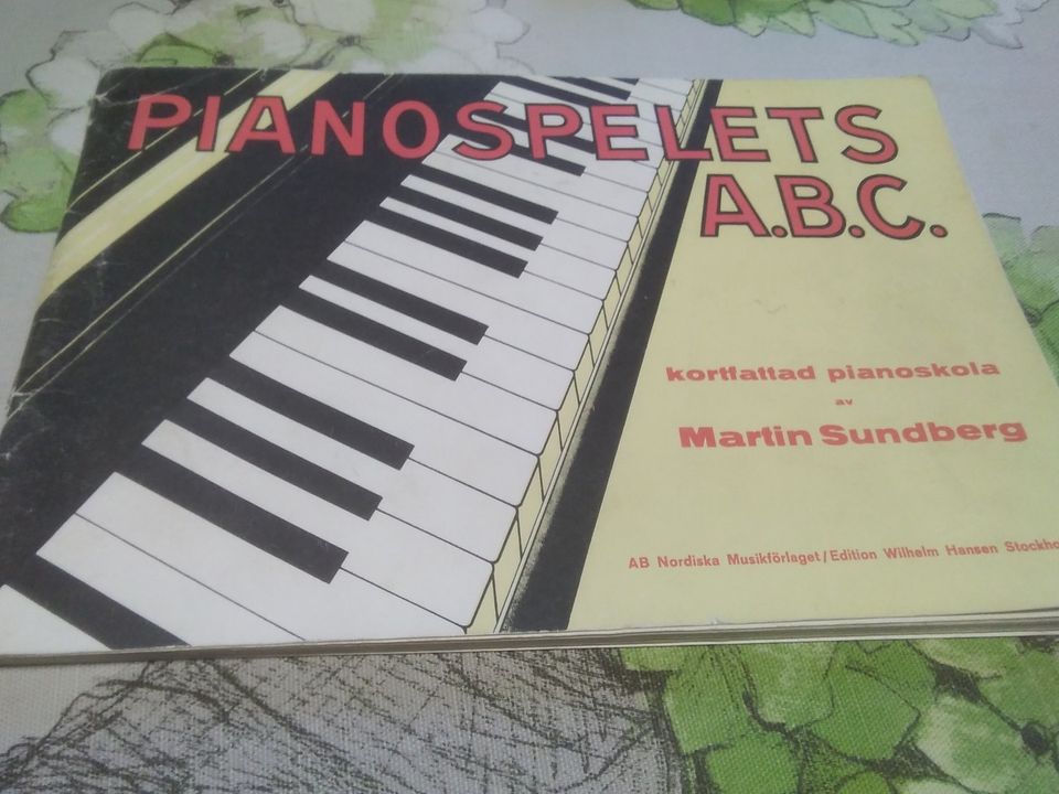 Pianospelets A.B.C. Martin Sundberg. B