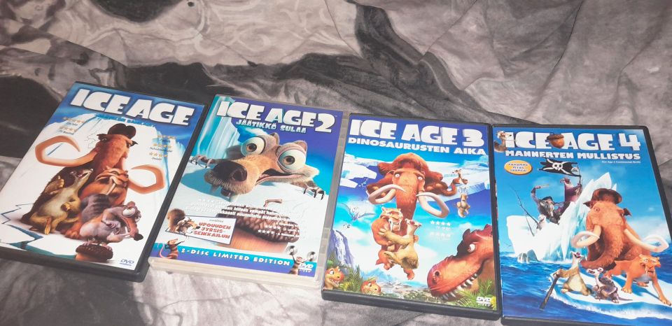 Ice age elokuvat 1-4