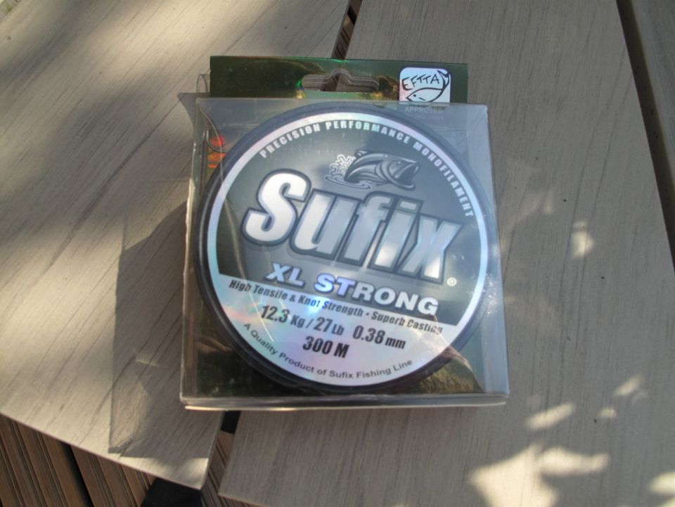 SUFIX XL STRONG Siima 300m 12,3 kg 0,38mm Uusi