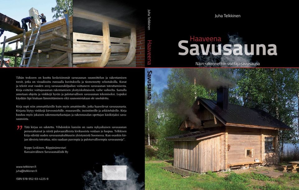 Haaveena Savusauna - kirja Juha Telkkinen