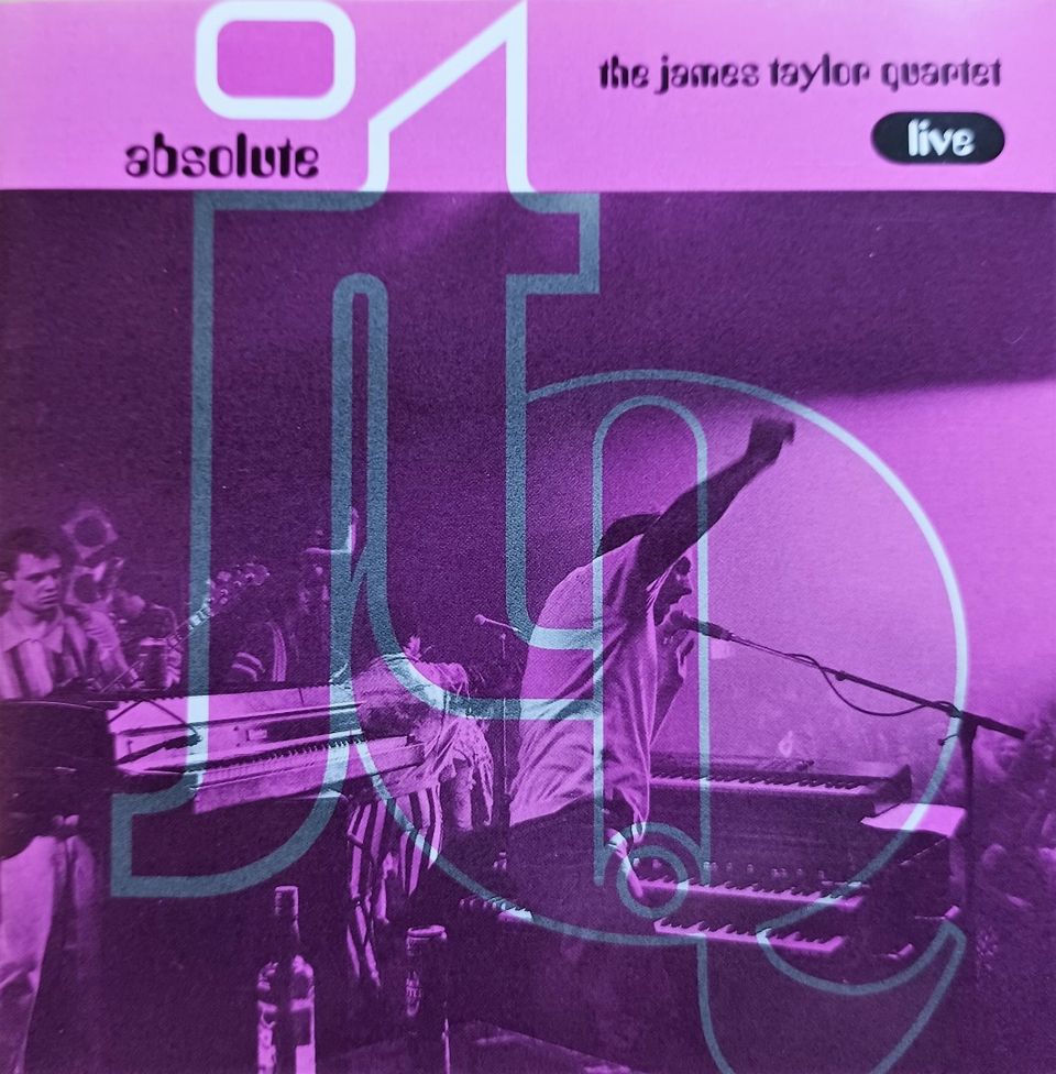 The James Taylor Quartet - Absolute Live CD-levy