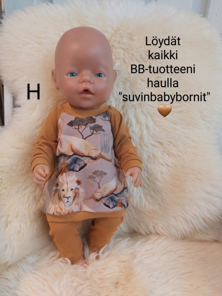 Baby Born vaatesetti /H