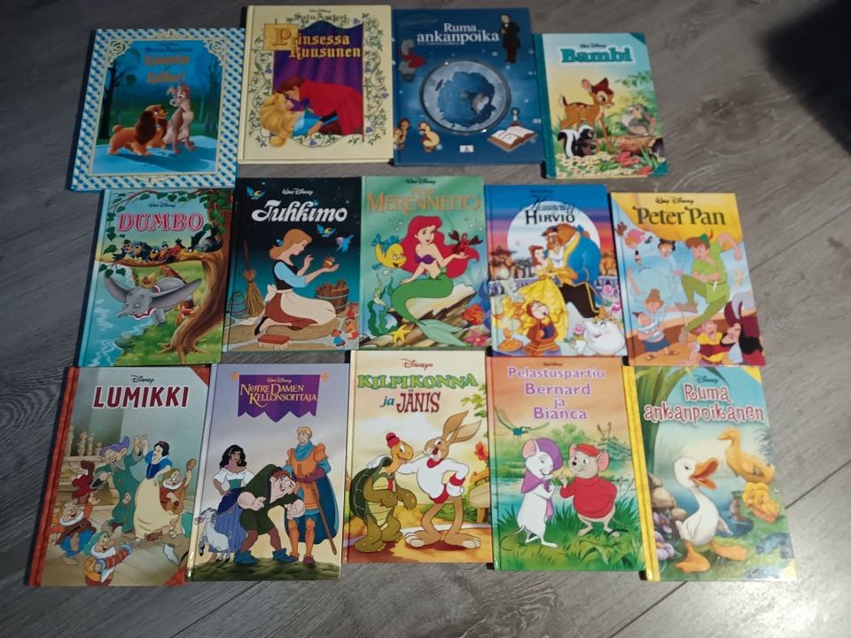 Disney klassikko kuvakirjat 14 kpl (Herttoniemi)