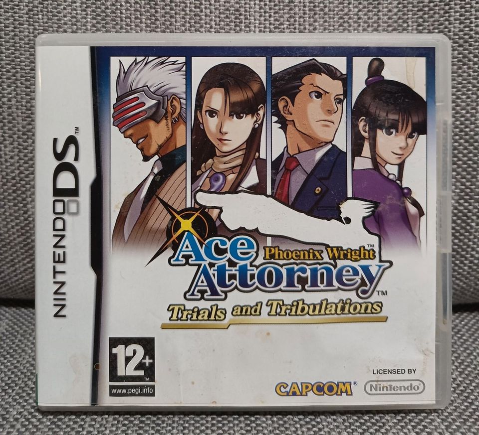 Ace Attorney Trials and Tribulations DS