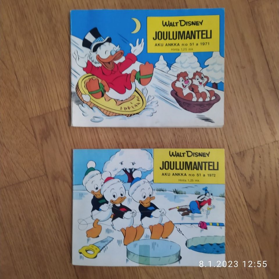 Walt Disney, Joulumantelii 1971 nro 51 ja 1972 nro