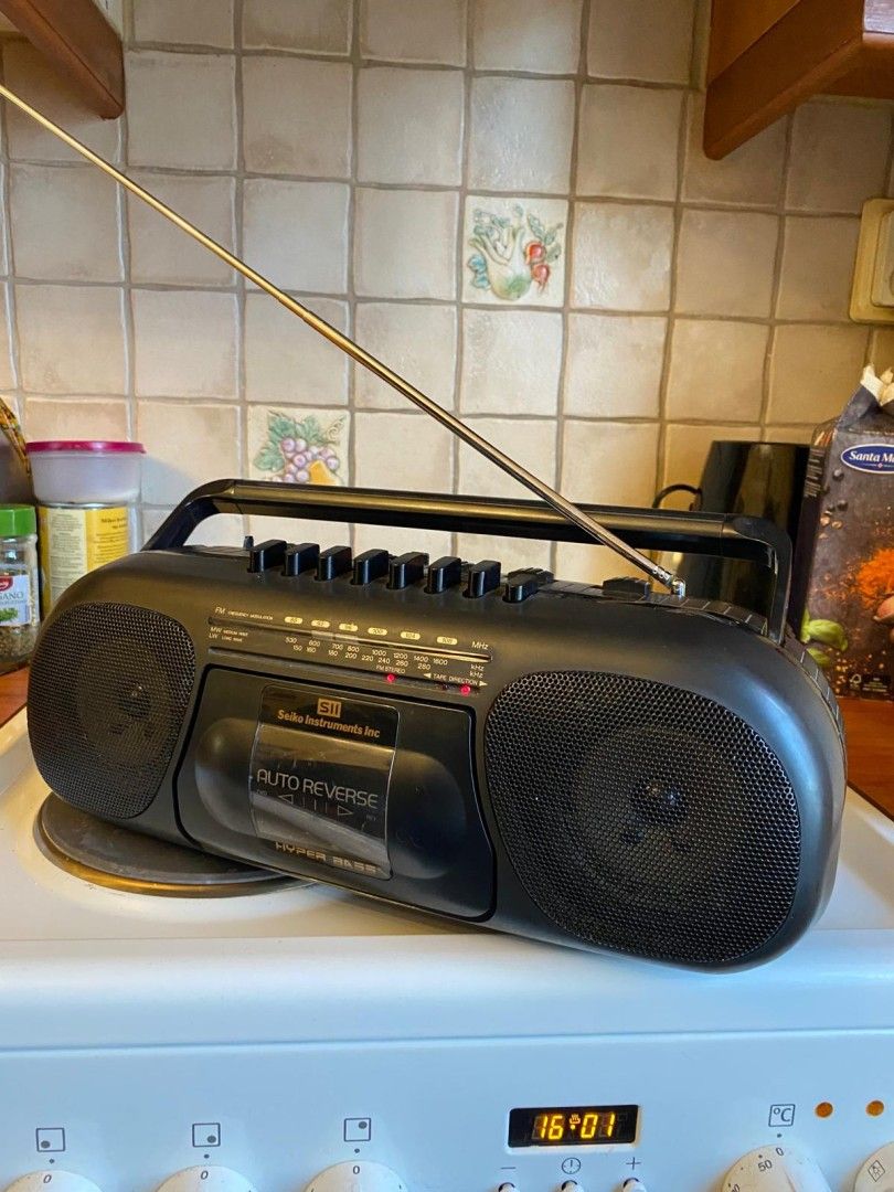 Seiko radio/kasettinauhuri