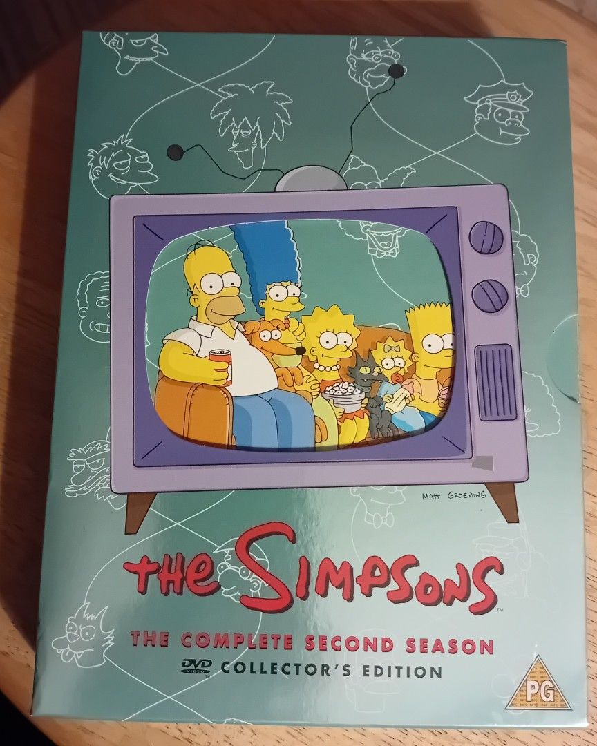 DVD:t,  The Simpsons  , englannin kieli