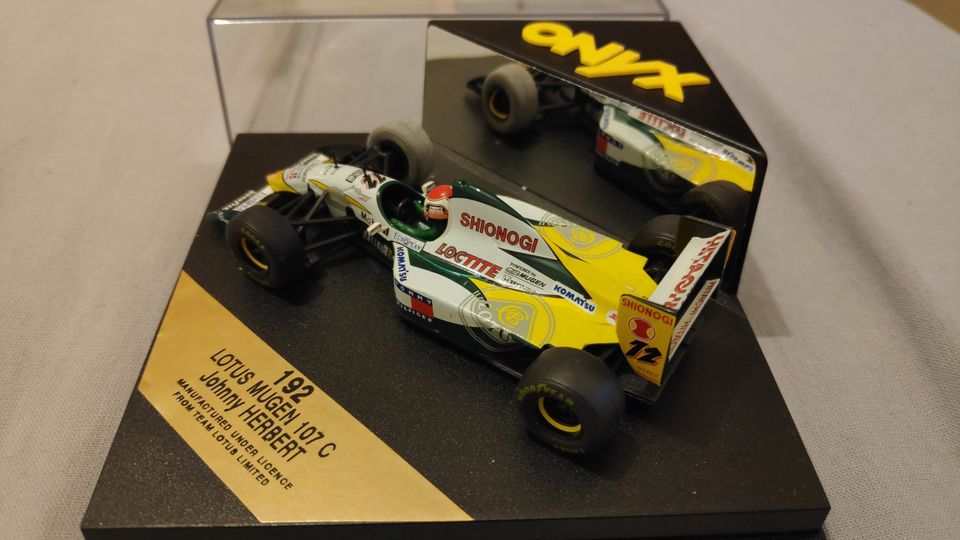 F1 Johnny Herbert Lotus Mugen 107C