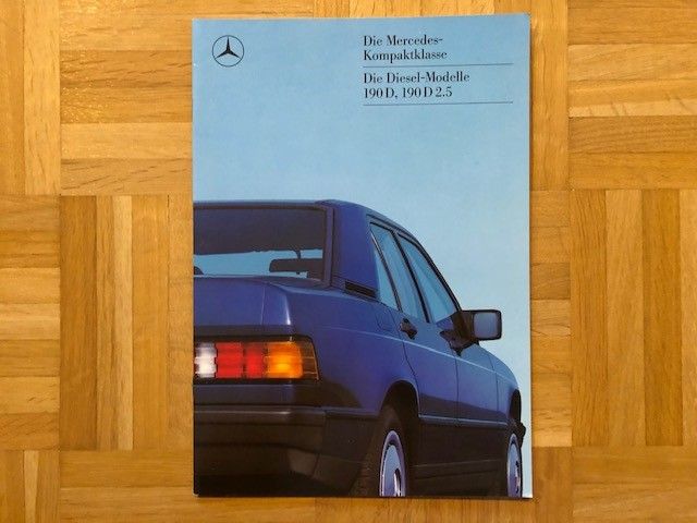 Esite Mercedes W201 190 D ja 190 D 2.5 - 1986/1987