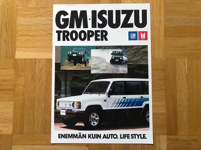 Esite Isuzu Trooper 1986, GM