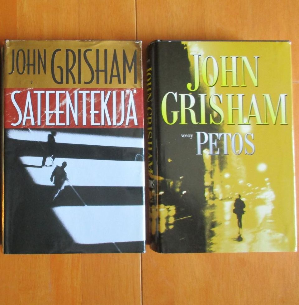 John Grisham -kirjoja