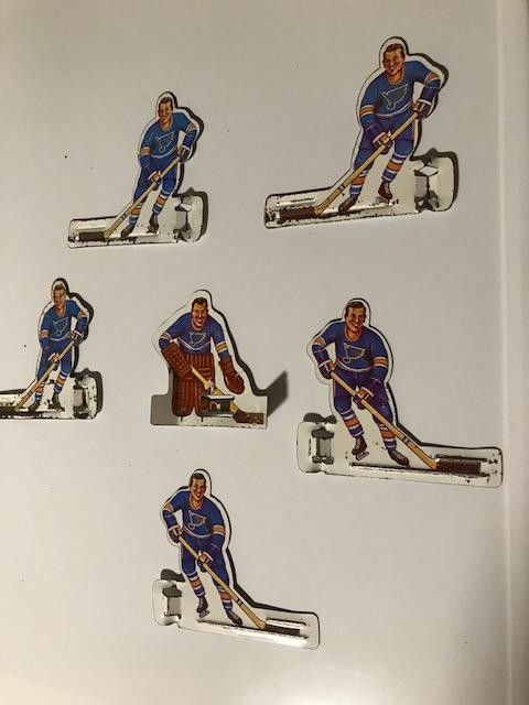 Jääkiekkopeli jääkiekkopelaajat Saint Louis Blues
