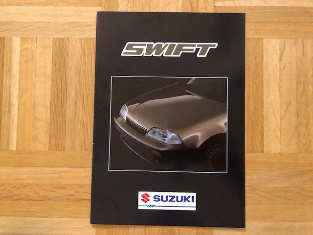 Esite Suzuki Swift vuodelta 1989