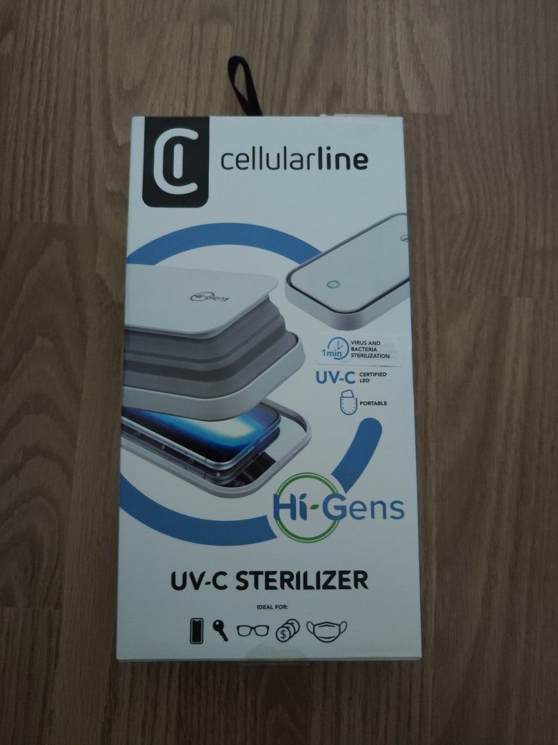 Uusi Hi-Gens UV-valosteriloinitilaite Cellularline