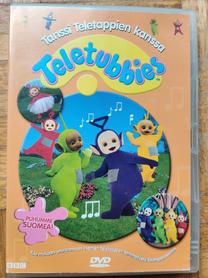 Tanssi Teletappien kanssa lasten dvd elokuva