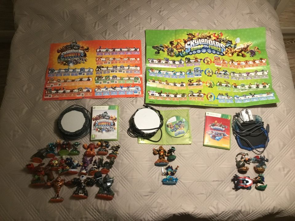 XBOX 360 Skylanders 3-peliä