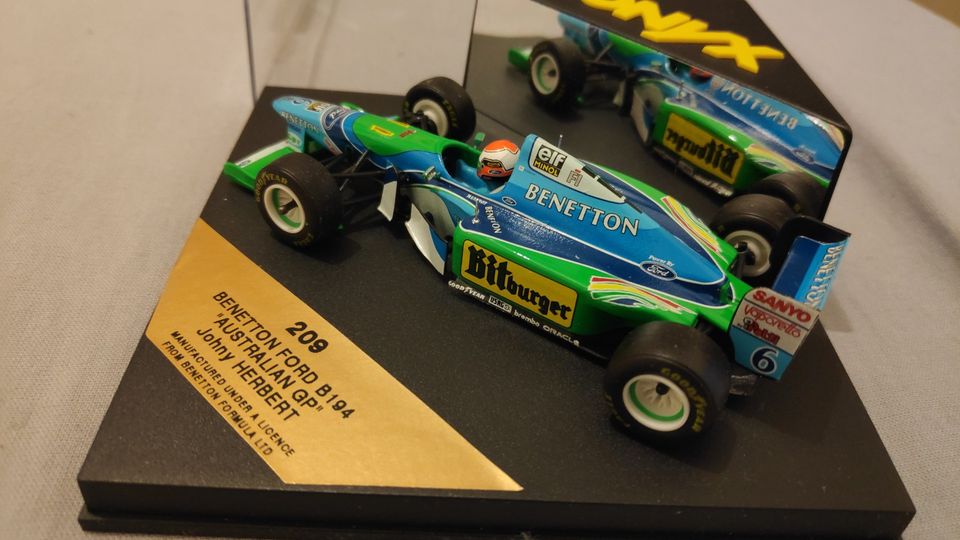F1 Johnny Herbert Benetton Ford B194