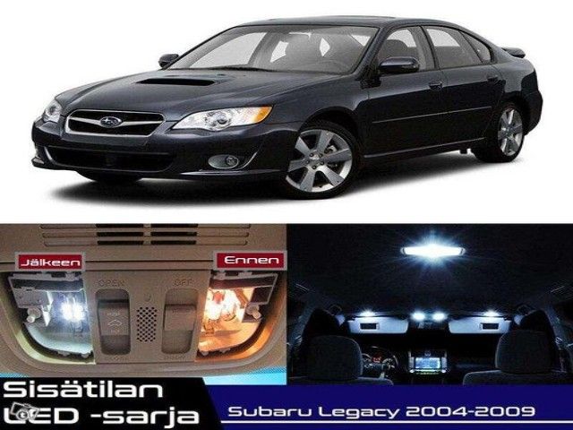 Subaru Legacy (MK4) Sisätilan LED -sarja ;x8
