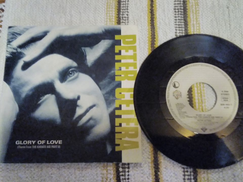Peter Cetera 7" Glory of love / On the line