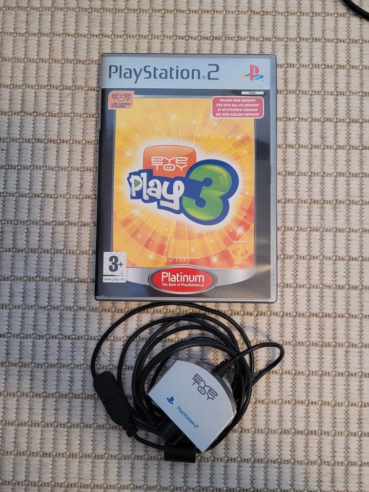 Playstation 2 peli Eyetoy/Play 3