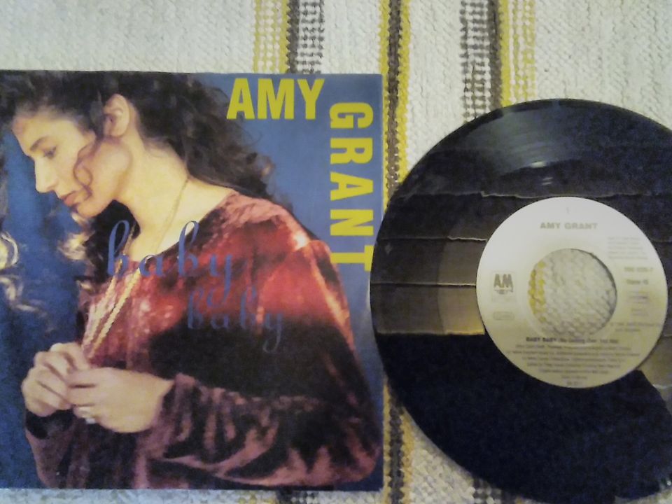 Amy Grant 7" Baby Baby (no getting over you mix)