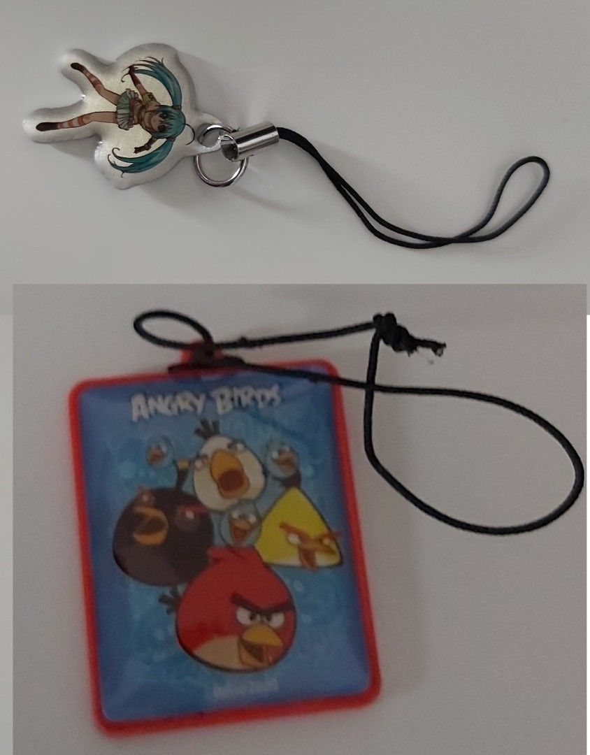 Ripustettavat koristeet 2 kpl angry birds beyblade