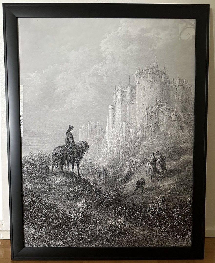 Sisustustaulu - Gustave Doré / Camelot