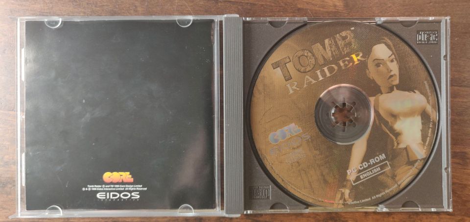 Tomb Raider 1 pc cd-rom