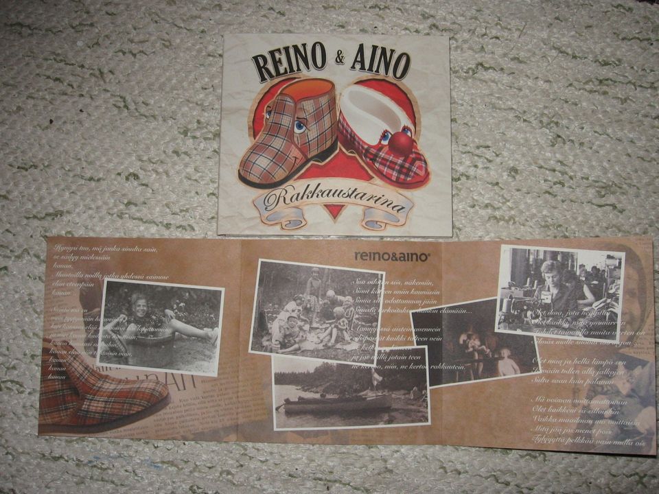 Reino&Aino cd-levy