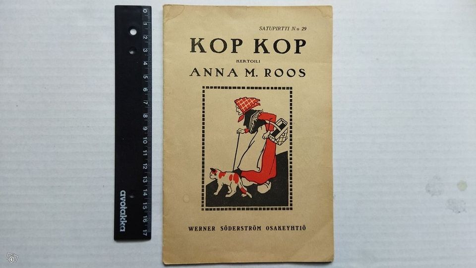 Anna M. Roos: Kop Kop, 1.painos WSOY 1920