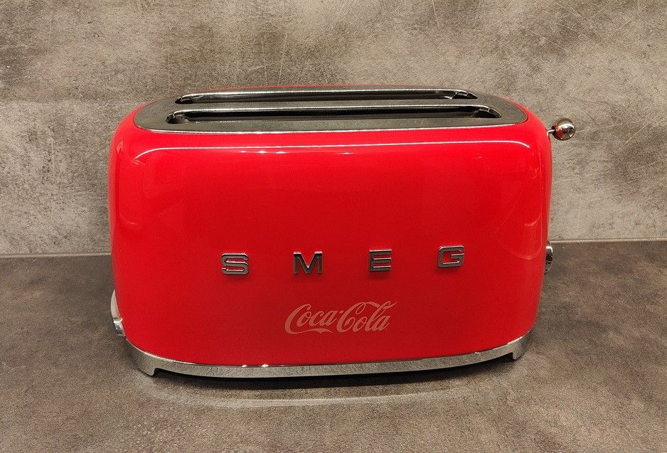SMEG leivänpaahdin extra-wide - Coca-Cola Edition