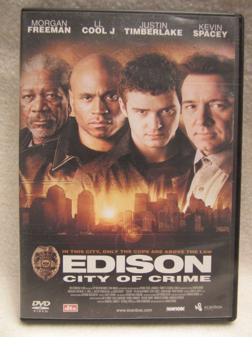 Edison   City of Crime dvd