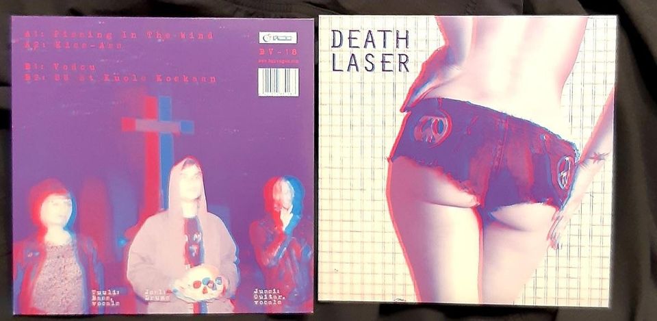 Death Laser 7" EP (Bad Vugum 2011)