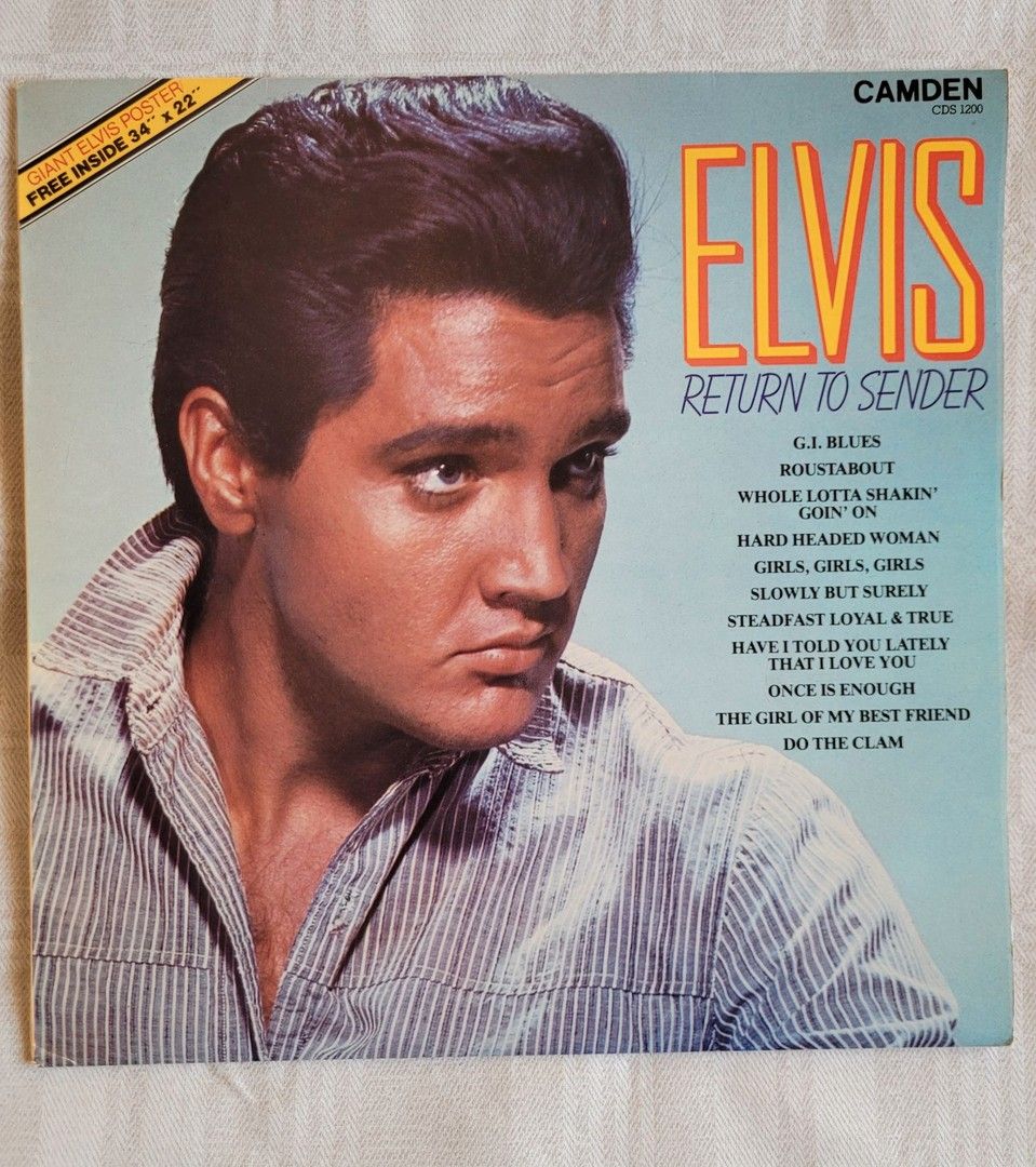 Vinyyli LP Elvis Presley: Elvis Return to sender