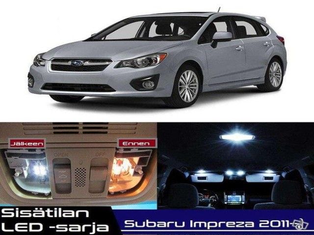 Subaru Impreza (MK4) Sisätilan LED -sarja ;x6