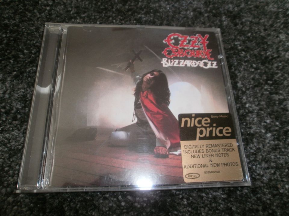 Ozzy Osbourne: Blizzard Of Ozz cd