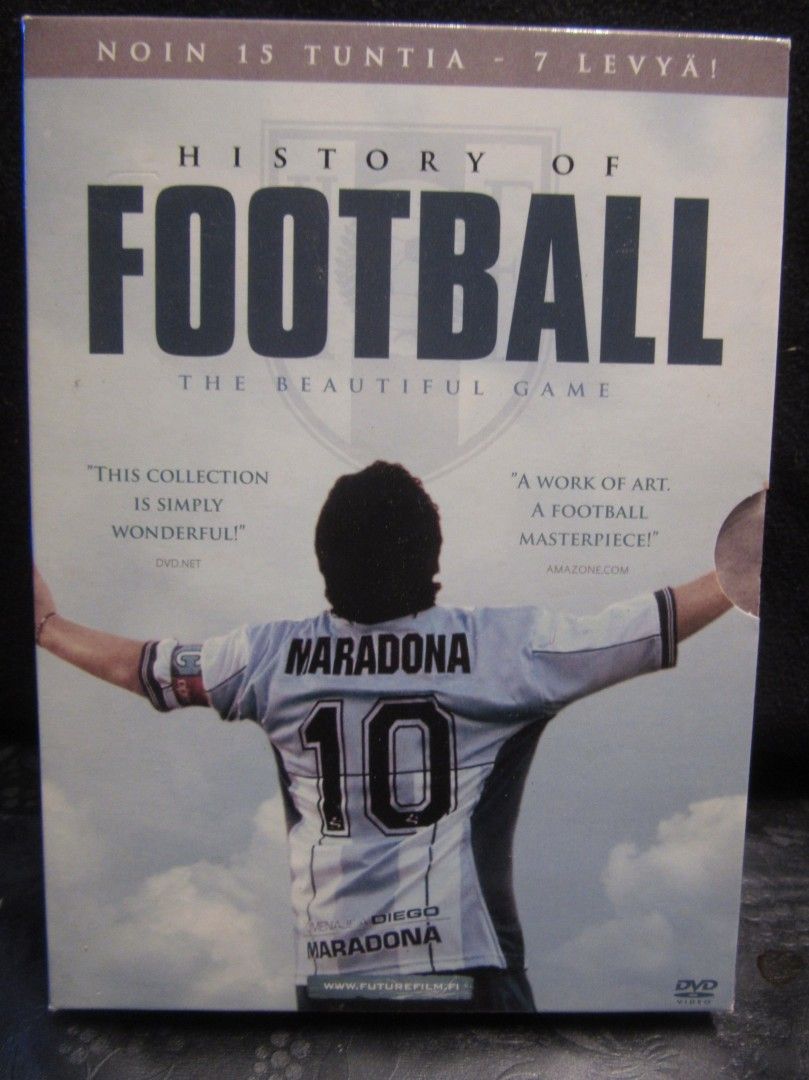 History of Football dvd paketti