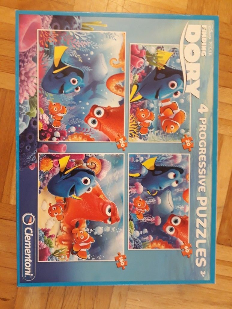 ALE Disney Nemoa etsimässä palapeli × 4