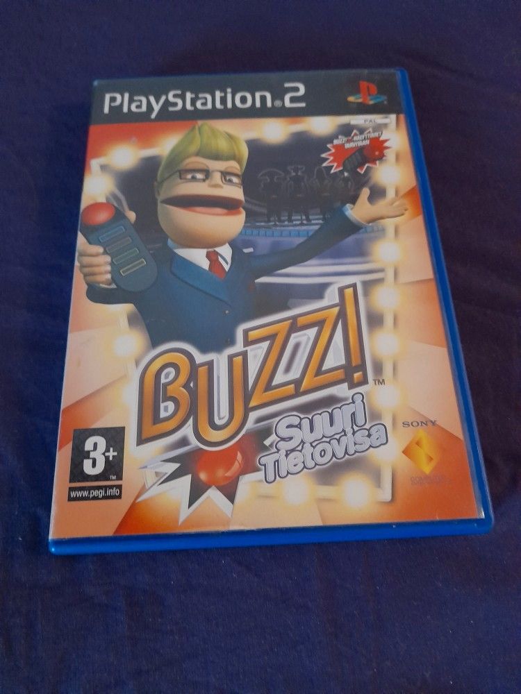 Buzz Suuri tietovisa PS2