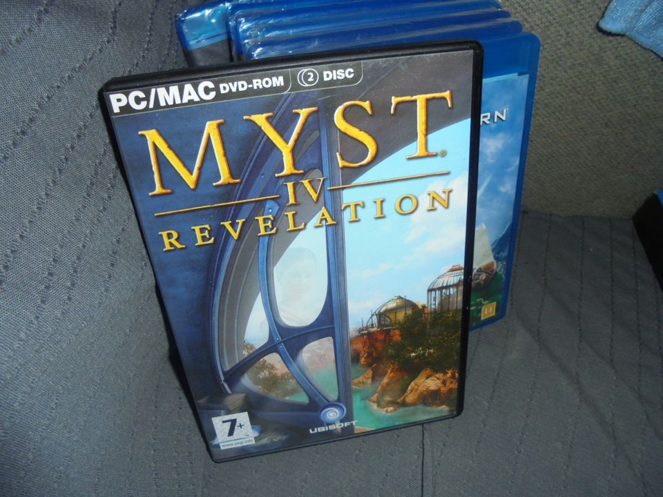 PC/Mac peli DVD-Rom 2 disc Myst IV Revelation