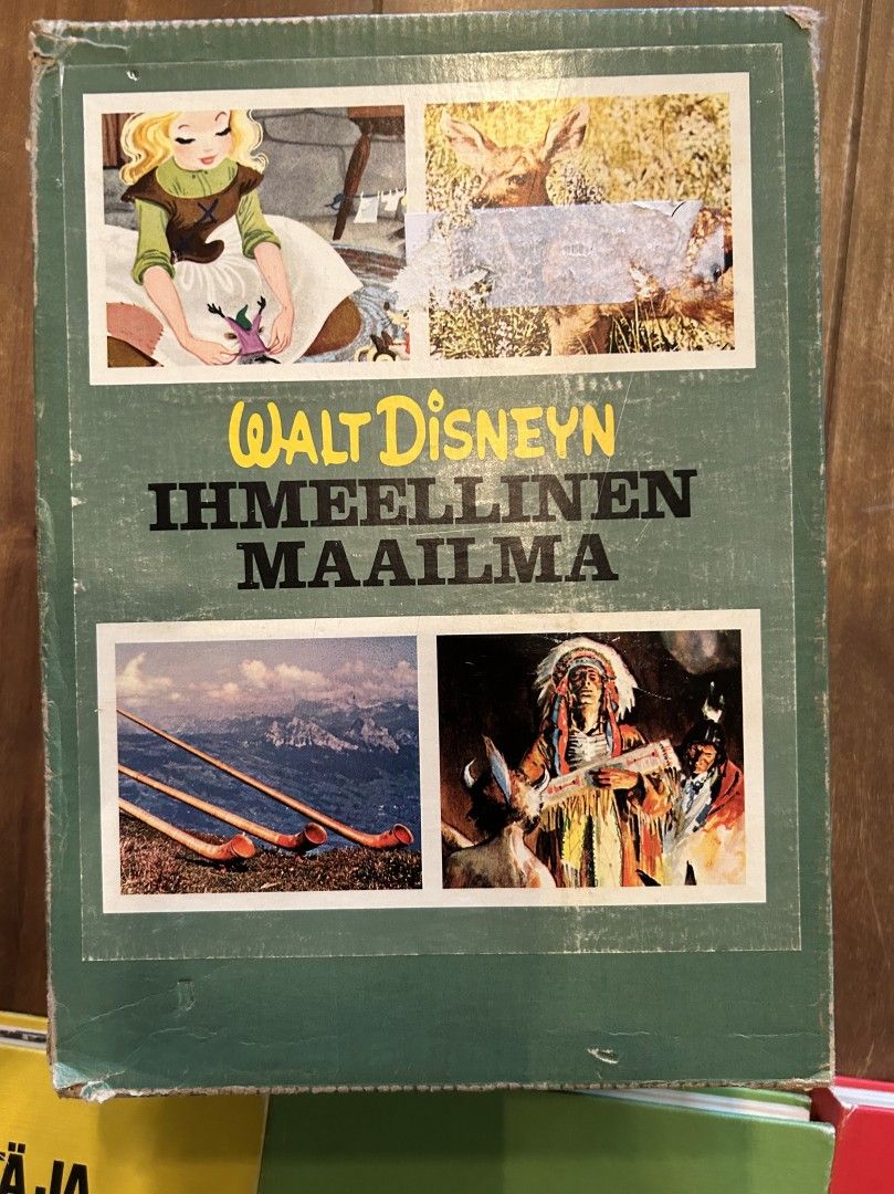 Walt Disney Ihmeellinen Maailma kirjasetti